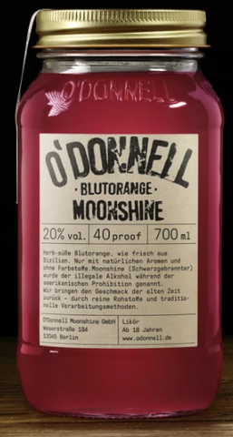O'Donnell Moonshine ´Blutorange - 25% vol. 0,7l - Likör
