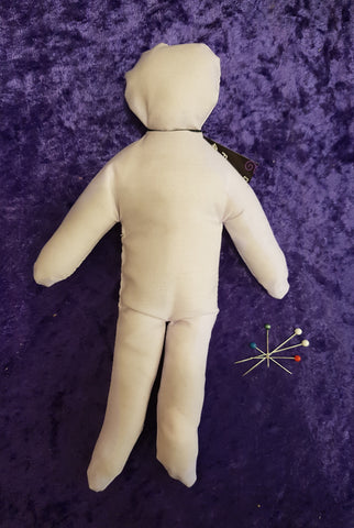 Voodoo-Magie Puppe - weiß/ blanko