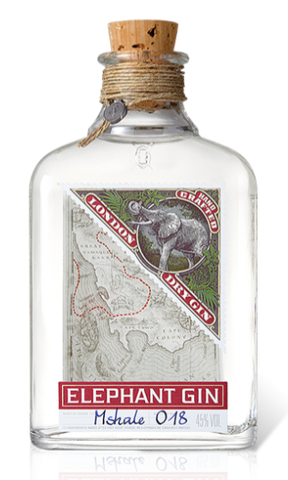 Elephant Gin London Dry Gepa+Opener 40%vol. 0,5l