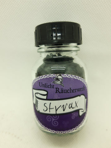 Weihrauch  Styrax - 50ml  Schraubglas