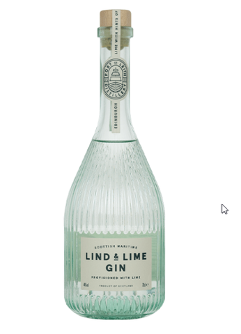 Lind & Lime Gin - 44% vol, 0,7l - dem Royal Navy Arzt Dr. Lind gewidmet