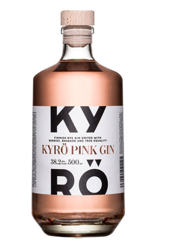 Kyrö Pink Gin - 38,2% vol, 0,5l - Der verrückte finnische Gin
