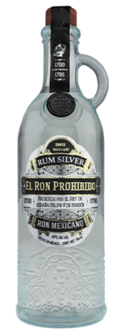 El Ron Prohibido Rum Silver - Rum - 40% vol. 0,7l