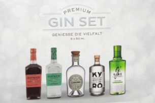 Gin Tasting Kit 5x50ml