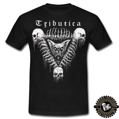 T-Shirt -The Beast  - by Tributica Streetwear - schwarz Unisex versch. Größen