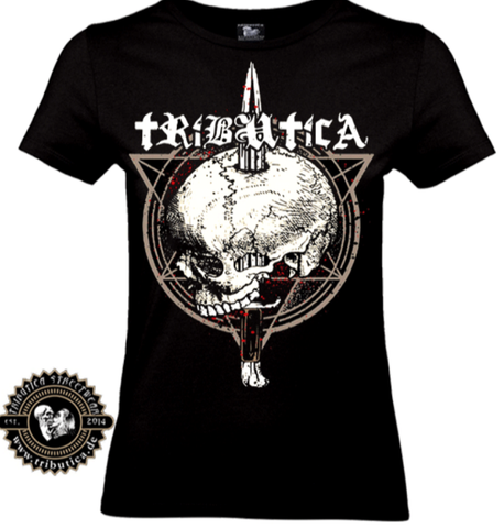 T-Shirt -Death Attack Girly - by Tributica Streetwear - schwarz  versch. Größen