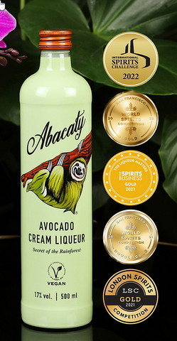 Abacaty Avocado Cream Liqueur Vegan 17% vol. 500ml