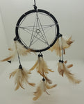 Dreamcatcher Traumfänger  mit Pentagramm