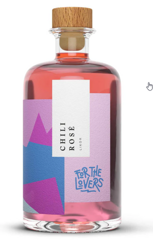 For The Lovers Chili Rose Likör 16%vol 500ml